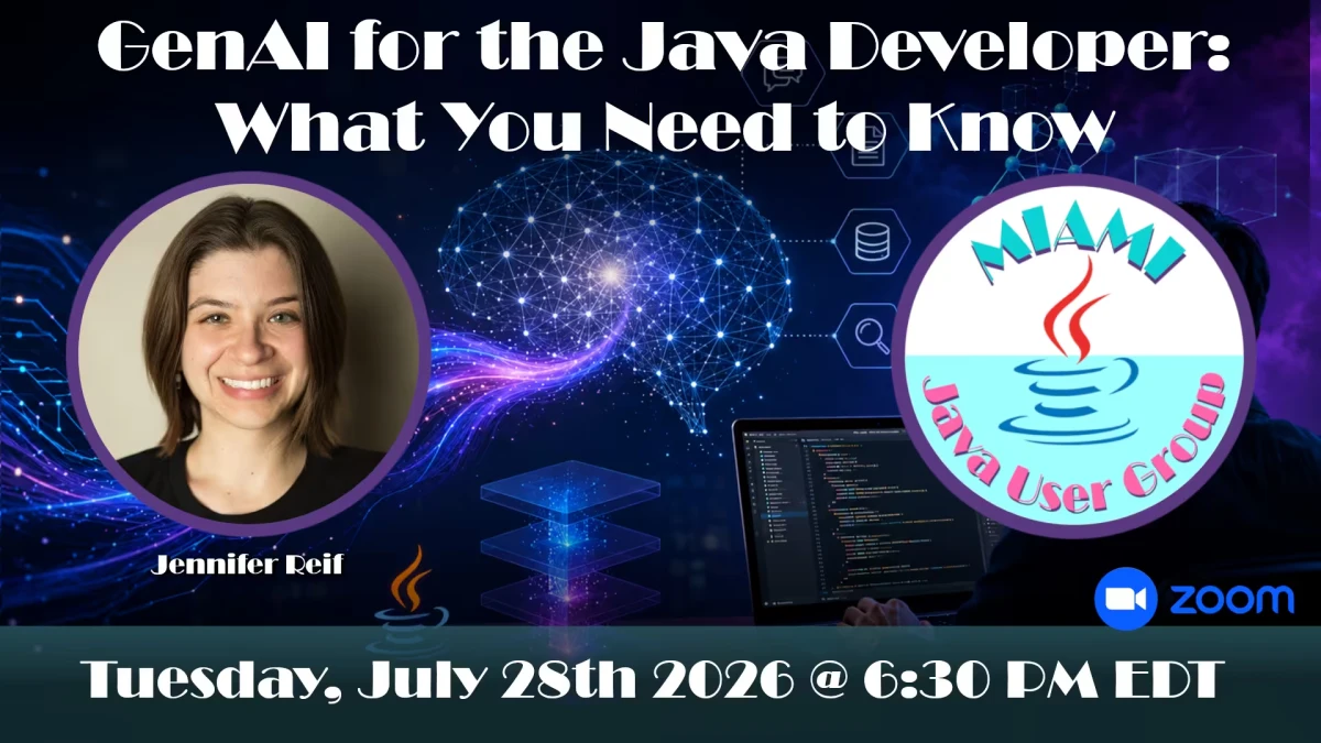 GenAI for the Java Developer: What You Need to Know banner