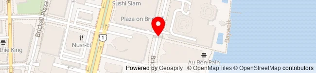 Map showing event location