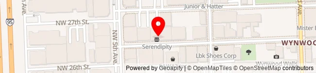 Map showing event location